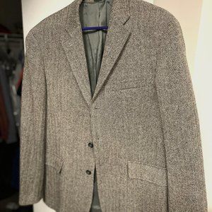 J. Crew Valley Mills Mallalieus Tweed Wool Blazer